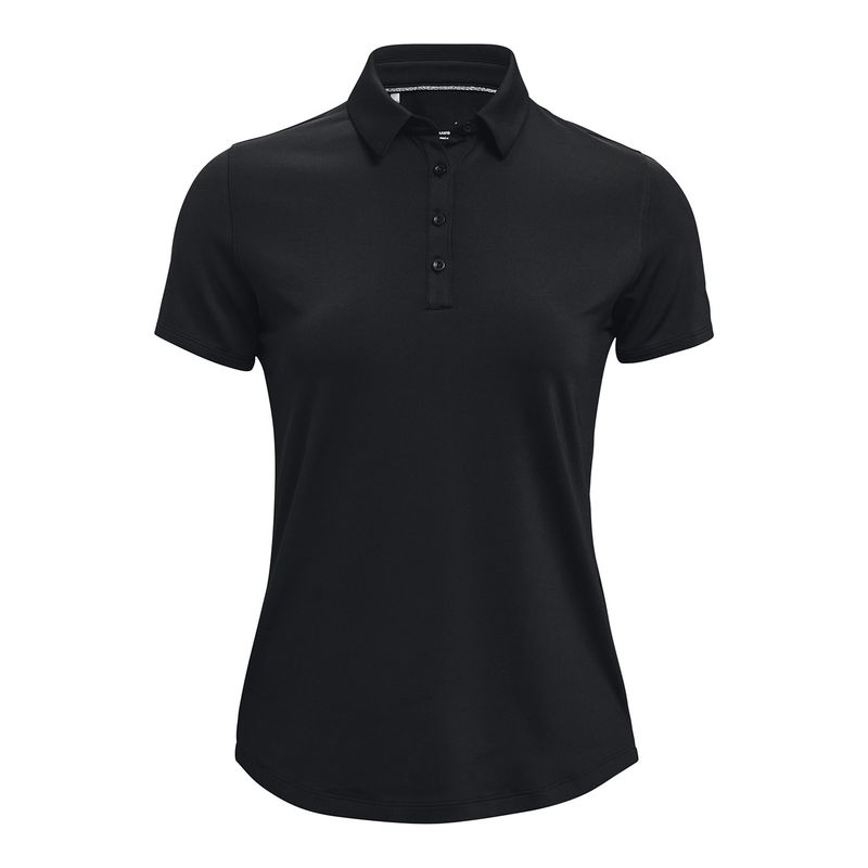 UNDER ARMOUR - Polo de manga corta Zinger mujer Negro UNDER ARMOUR