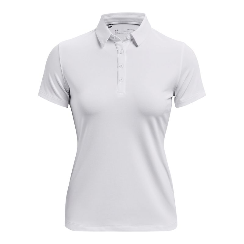 UNDER ARMOUR - Polo de manga corta Zinger mujer Blanco UNDER ARMOUR