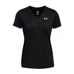 UNDER ARMOUR - Polera manga corta Tech para mujer Negro