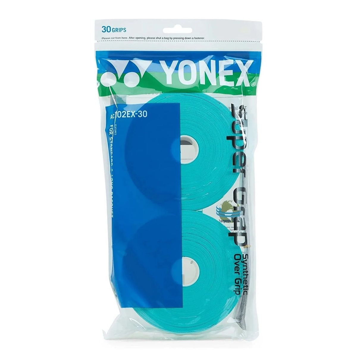 YONEX - Overgrip Yonex Super Grap Verde X30 Tenis Padel