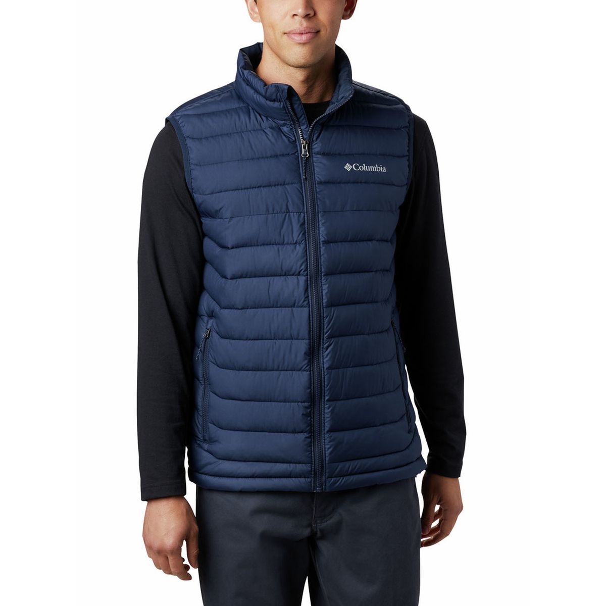 COLUMBIA - Parka Sin Mangas Hombre Powder Lite Ii Azul COLUMBIA