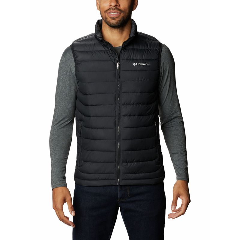 COLUMBIA - Parka Sin Mangas Hombre Powder Lite Ii Negro COLUMBIA