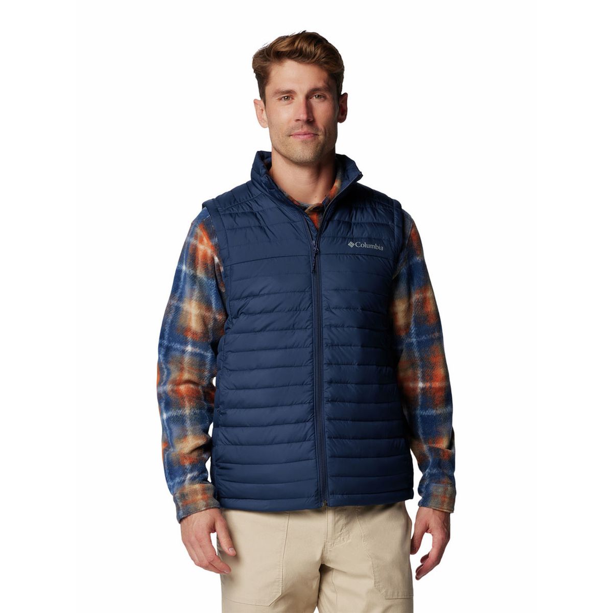 COLUMBIA - Parka Sin Mangas Hombre Silver Falls Ii Azul COLUMBIA