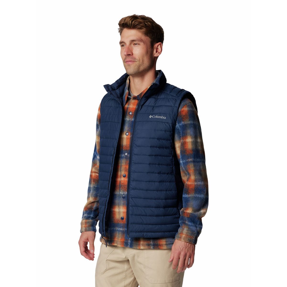 COLUMBIA - Parka Sin Mangas Hombre Silver Falls Ii Azul COLUMBIA