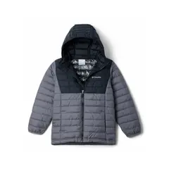 COLUMBIA - Parka Niño Powder Lite Ii Hooded Gris