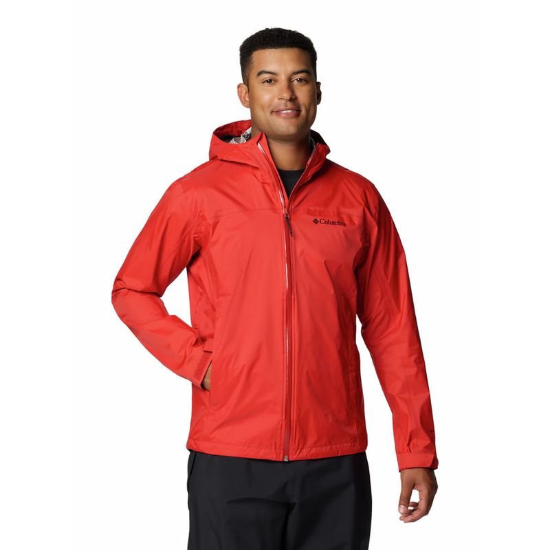 COLUMBIA - Cortaviento Hombre Evapouration Ii Rojo COLUMBIA