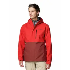COLUMBIA - Cortaviento Hombre Hikebound Ii Rojo