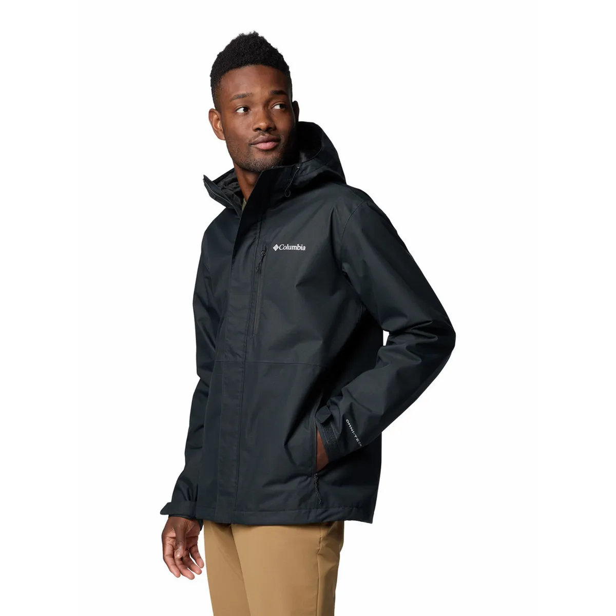 COLUMBIA - Cortaviento Hombre Hikebound Ii Negro COLUMBIA