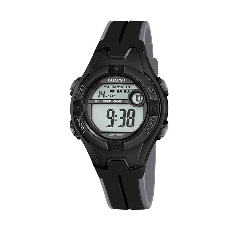 CALYPSO - Reloj K58496 Calypso Negro Infantil Junior Collection CALYPSO