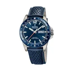 FESTINA - Reloj F206992 Azul Hombre Calendario Titanium
