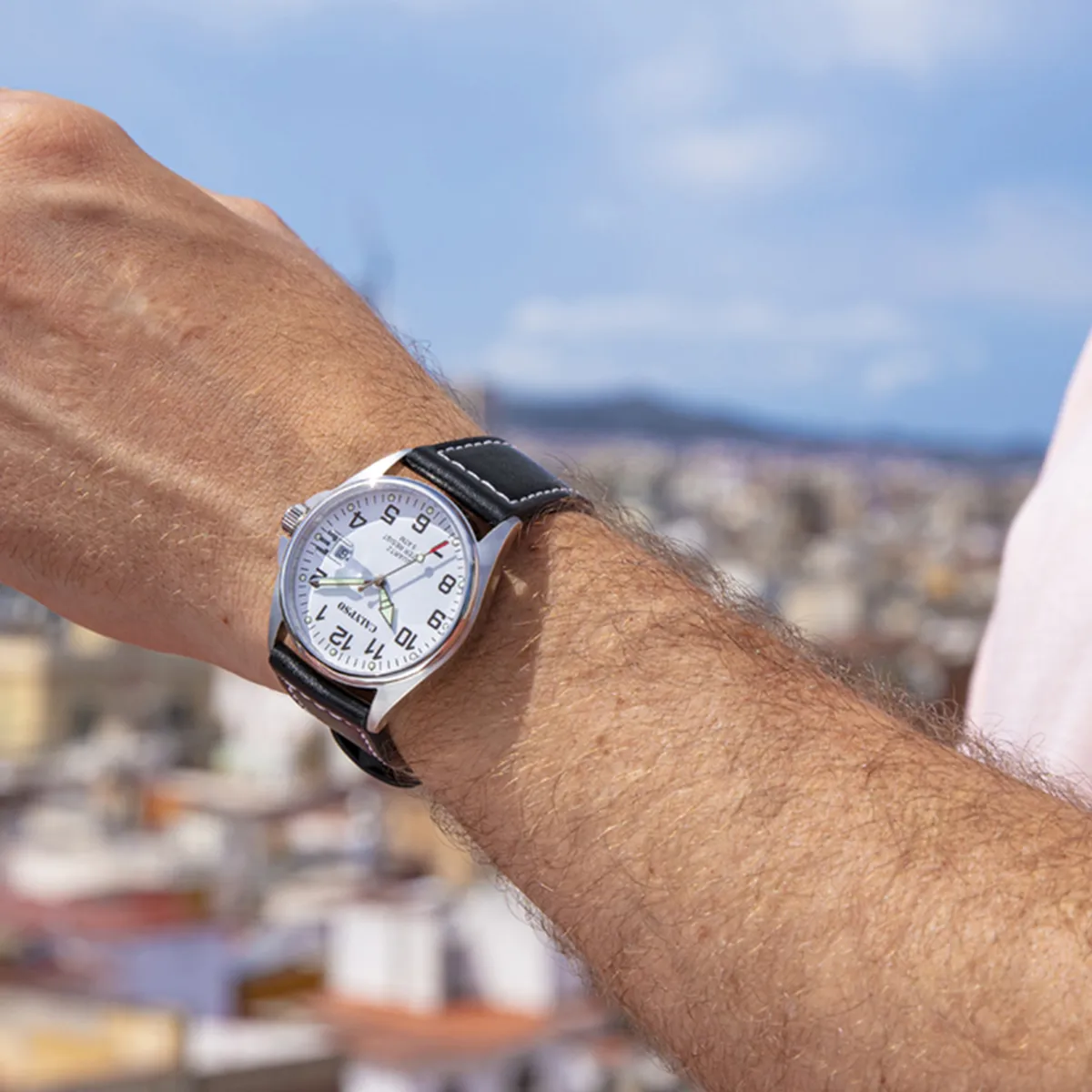 CALYPSO - Reloj K5870/1 Calypso Blanco Hombre Basic