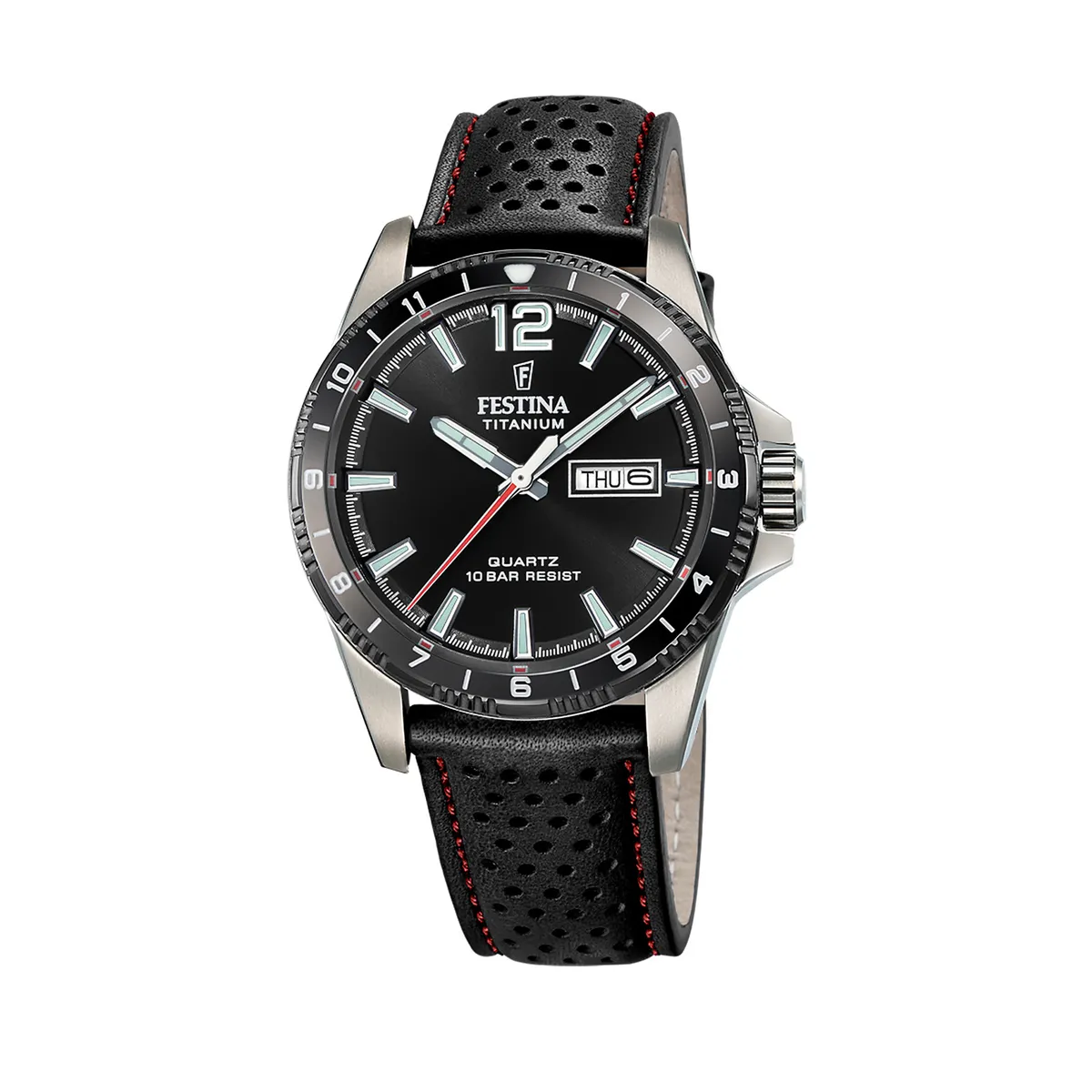 FESTINA - Reloj F20699/4 Festina Negro Hombre Calendario Titanium