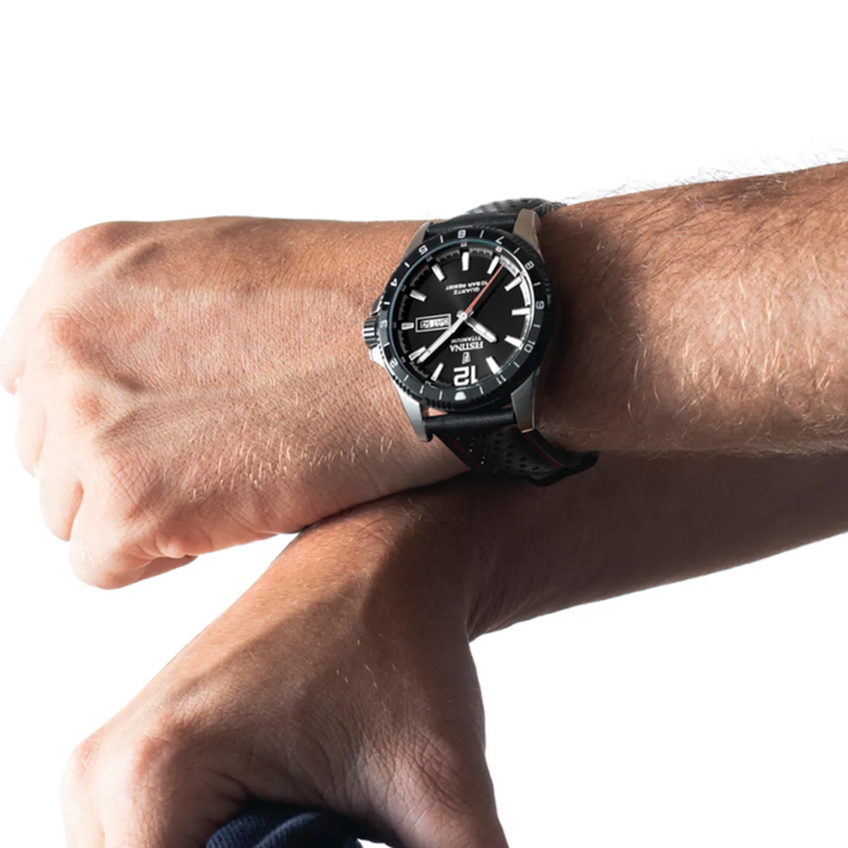 FESTINA - Reloj F20699/4 Festina Negro Hombre Calendario Titanium