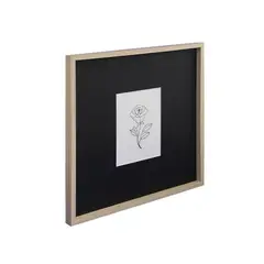 VGO - Marco de madera Café con paspartú 13x18 sin paspartú 30x30