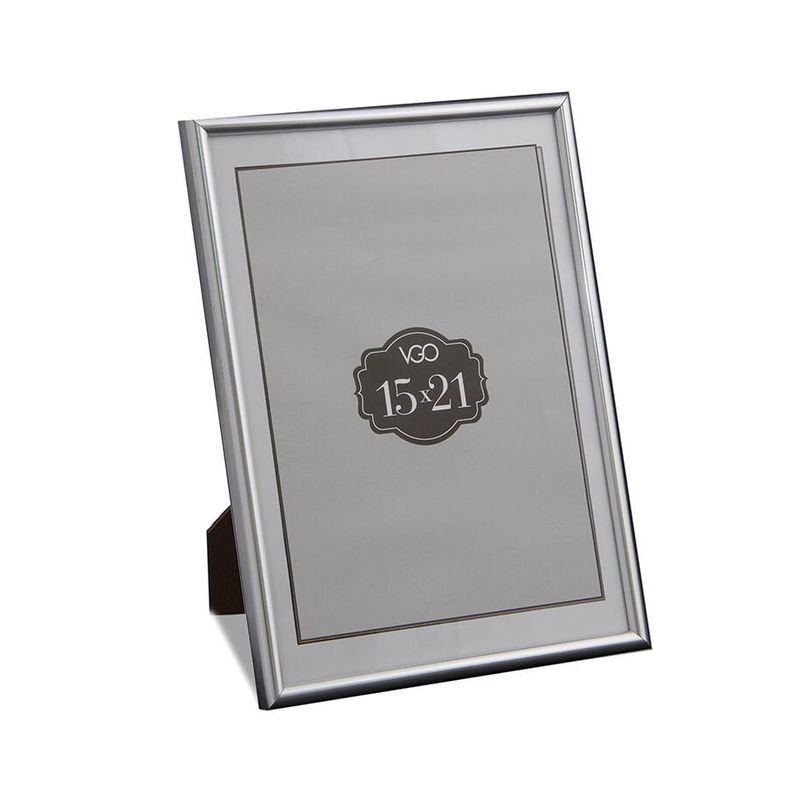 VGO - Marco Plateado 10x15 en plastico metalizado Vgo