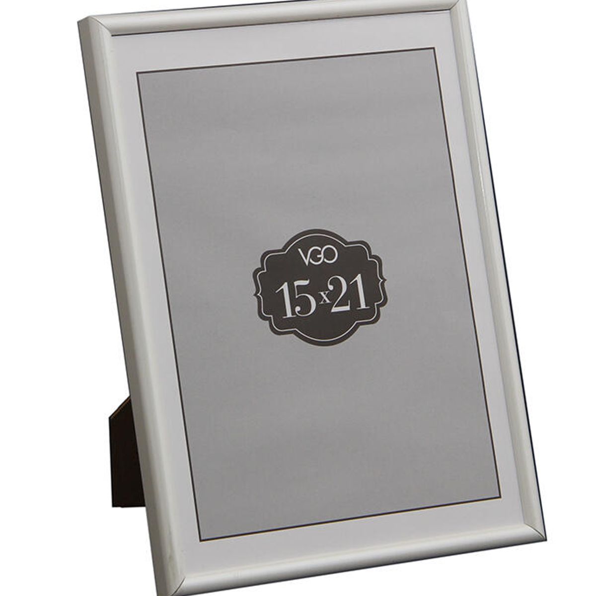 VGO - Marco Blanco 20x25 en plastico metalizado Vgo