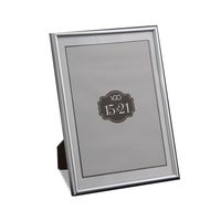 Marco Plateado 30x40 en plastico metalizado