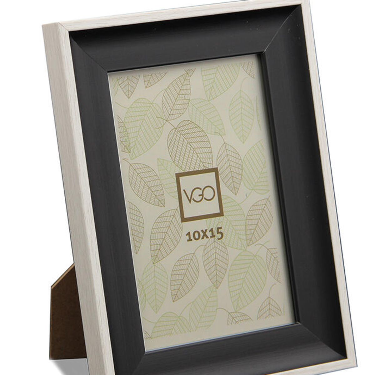 VGO - Marco simil madera 10x15 negro Vgo
