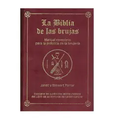 GENERICO - LA BIBLIA DE LAS BRUJAS OBRA COMPLETA TERCIOPELO ROJO