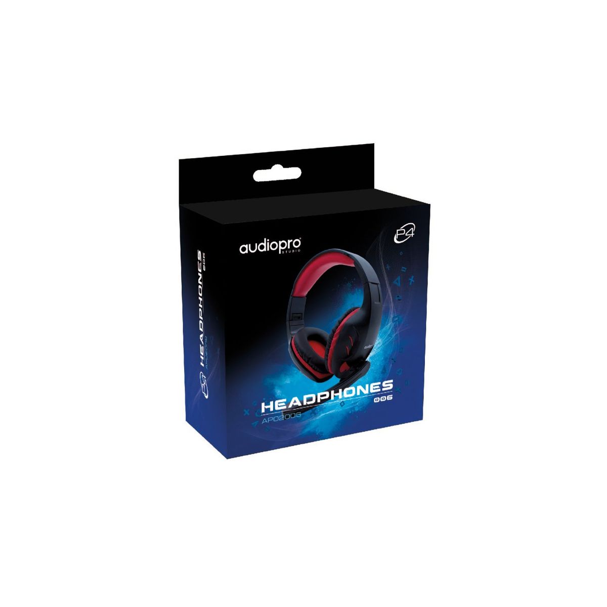AUDIOPRO - Audífonos Gamer Conector 35mm Azul - SC