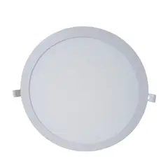 WANT - Panel Led Redondo Embutido 24w 5700k Luz Fria