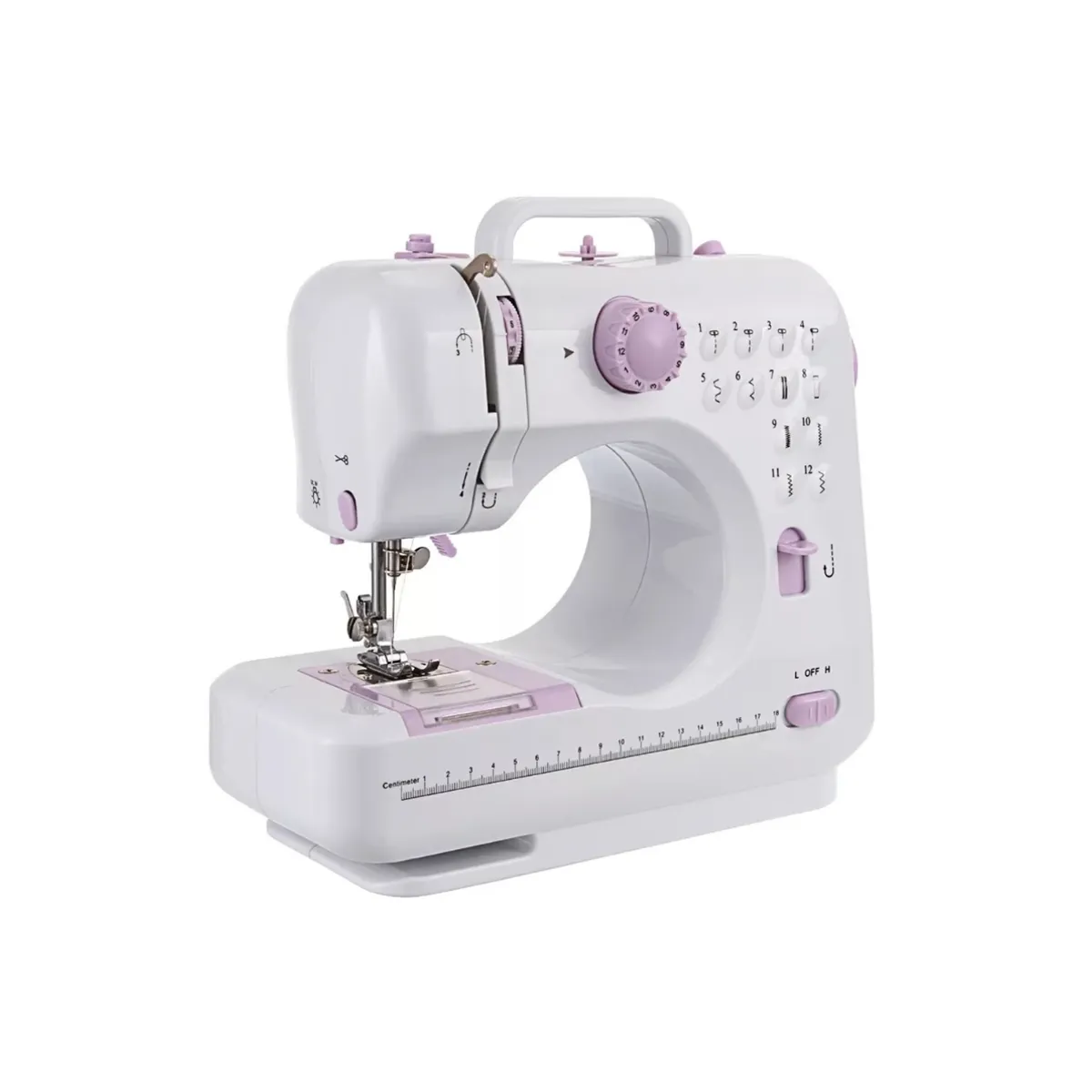 GENERICO - Maquina de Coser Multifuncional Mini Portátil 12 Puntadas