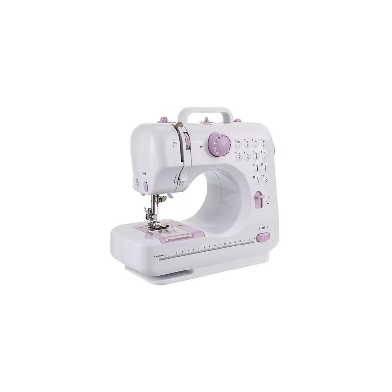 GENERICO - Maquina de Coser Multifuncional Mini Portátil 12 Puntadas