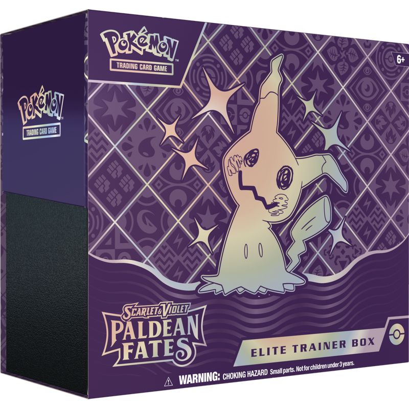 ASMODEE - Pokemon TCG Scarlet & Violet - Paldean Fates Elite Trainer Box Español