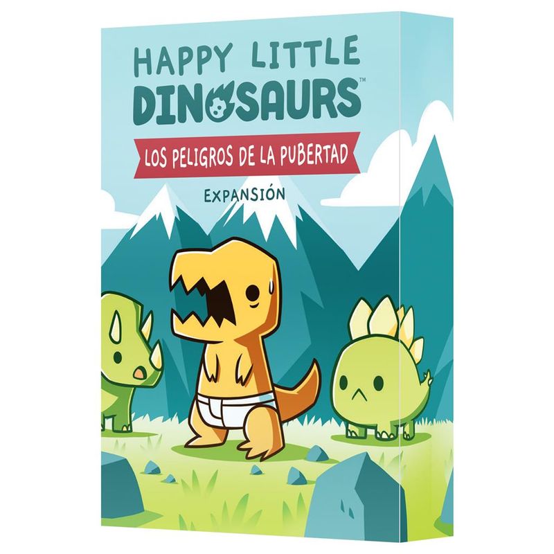 ASMODEE - Happy Little Dinosaurs Los Peligros de la Pubertad