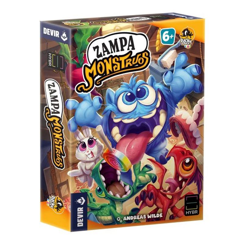 DEVIR - Zampa Monstruos Juego de Mesa