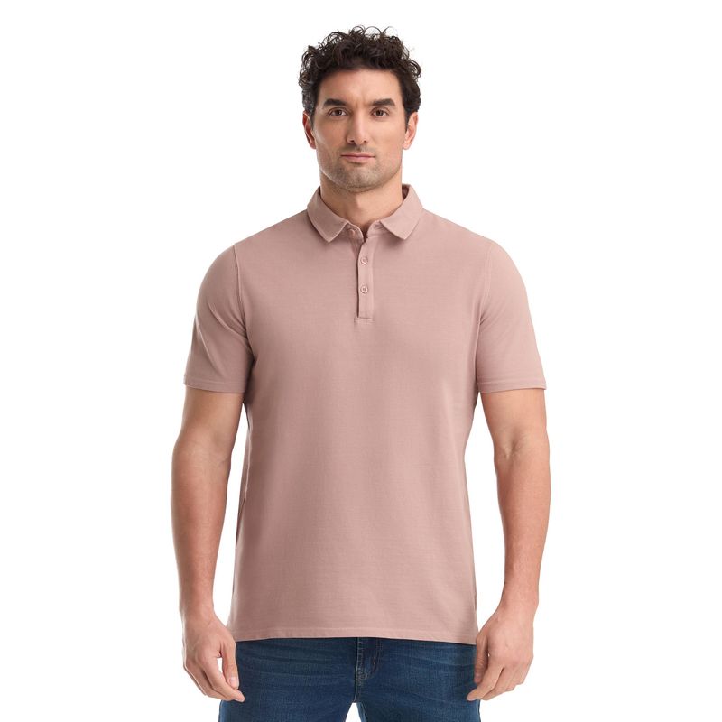 PANAMA JACK - Polera Manga Corta Hombre Beige Panama Jack