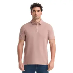 PANAMA JACK - Polera Manga Corta Hombre Beige