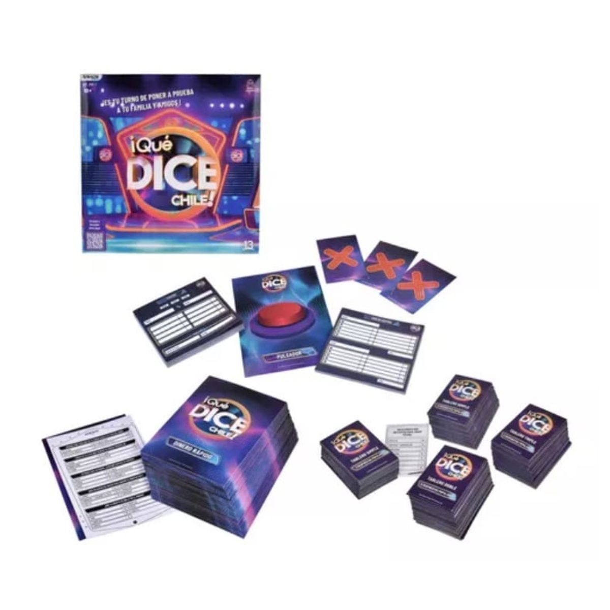 GENERICO - Juego De Mesa Qué Dice Chile