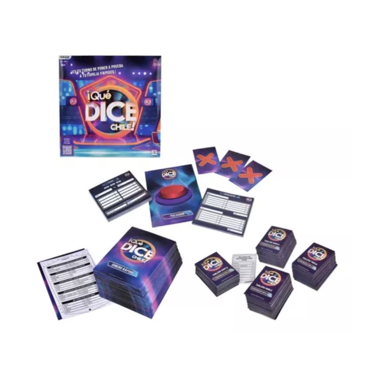 GENERICO - Juego De Mesa Qué Dice Chile