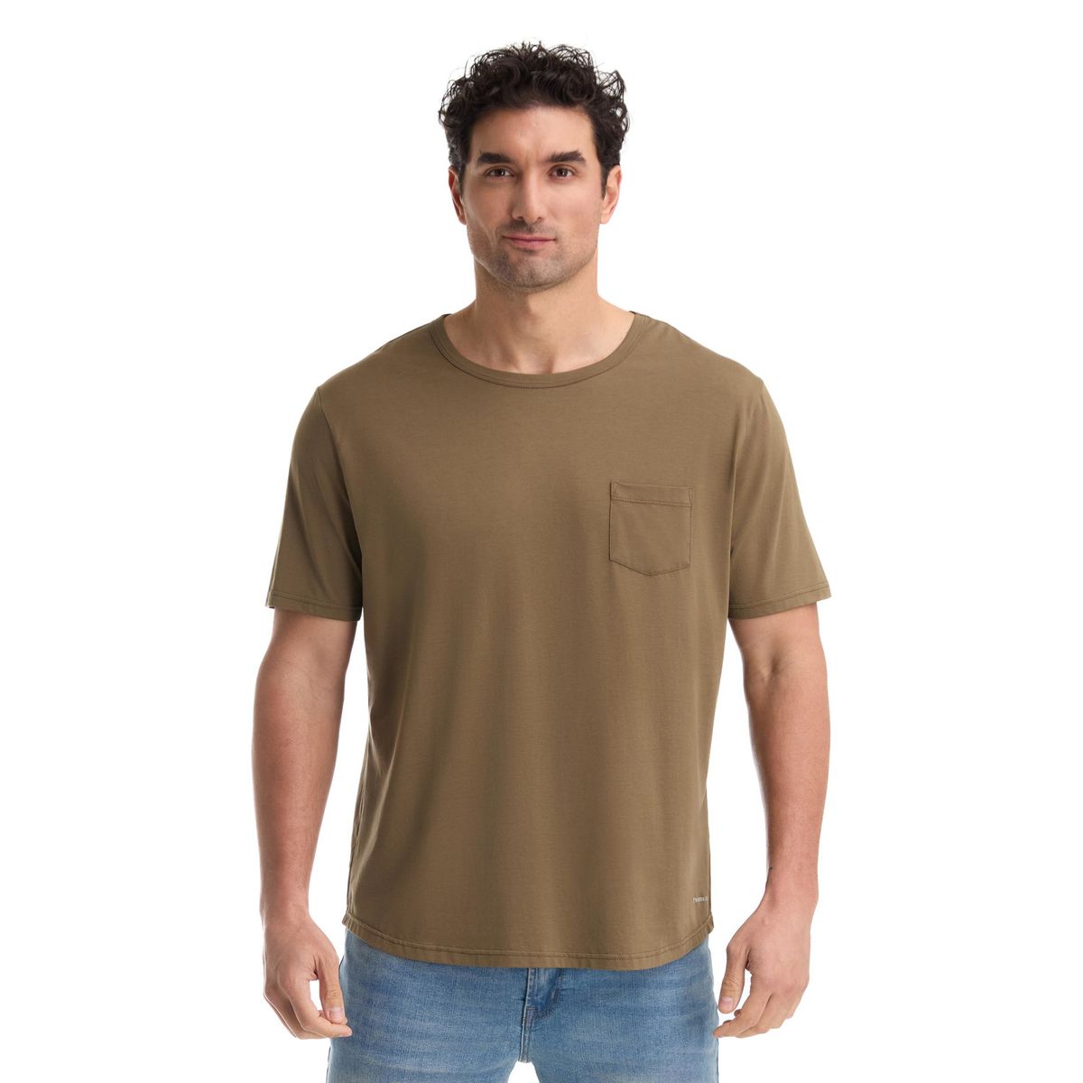 PANAMA JACK - Polera Manga Corta Hombre Verde Panama Jack