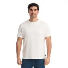 PANAMA JACK - Polera Manga Corta Hombre Blanco
