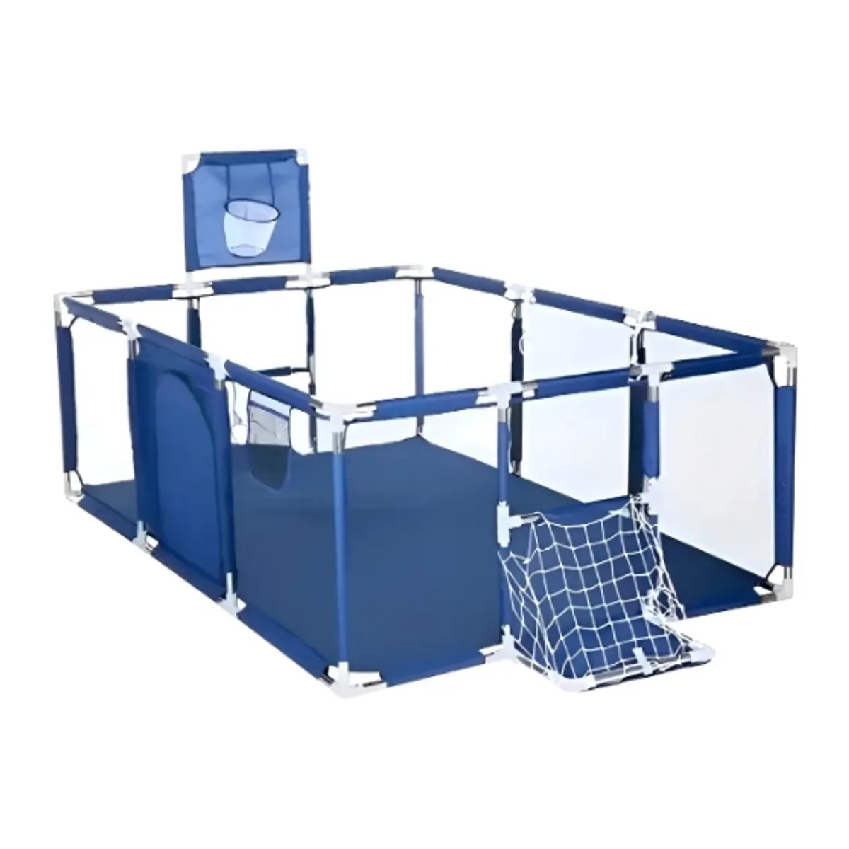 GENERICO - Corral con Aro Basketball y Pelotas