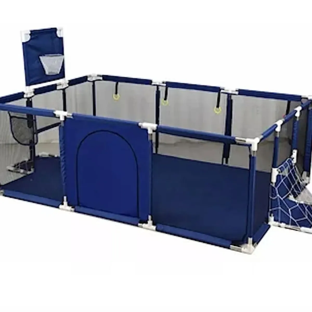 GENERICO - Corral con Aro Basketball y Pelotas