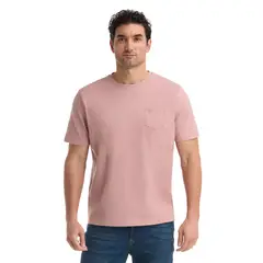 PANAMA JACK - Polera Manga Corta Hombre Rosado