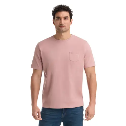PANAMA JACK - Polera Manga Corta Hombre Rosado