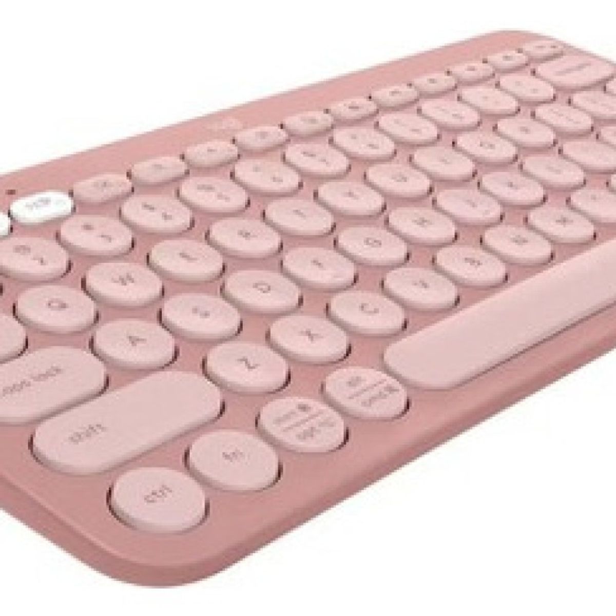 LOGITECH - Teclado Logitech Pebble Keys 2 K380s Español Rosa