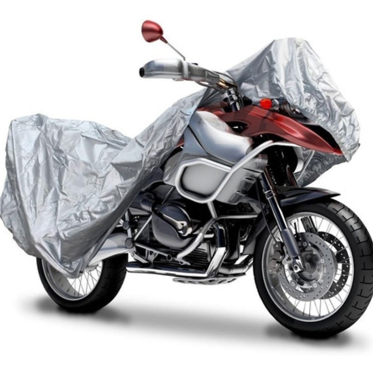 MOTORLIFE - Carpa Cobertor Moto Impermeable Talla L Motorlife