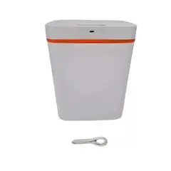 GENERICO - Papelera Inteligente Recargable 12 Litros Con Sensor
