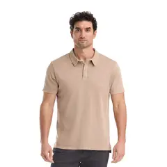 PANAMA JACK - Polera Manga Corta Hombre Beige