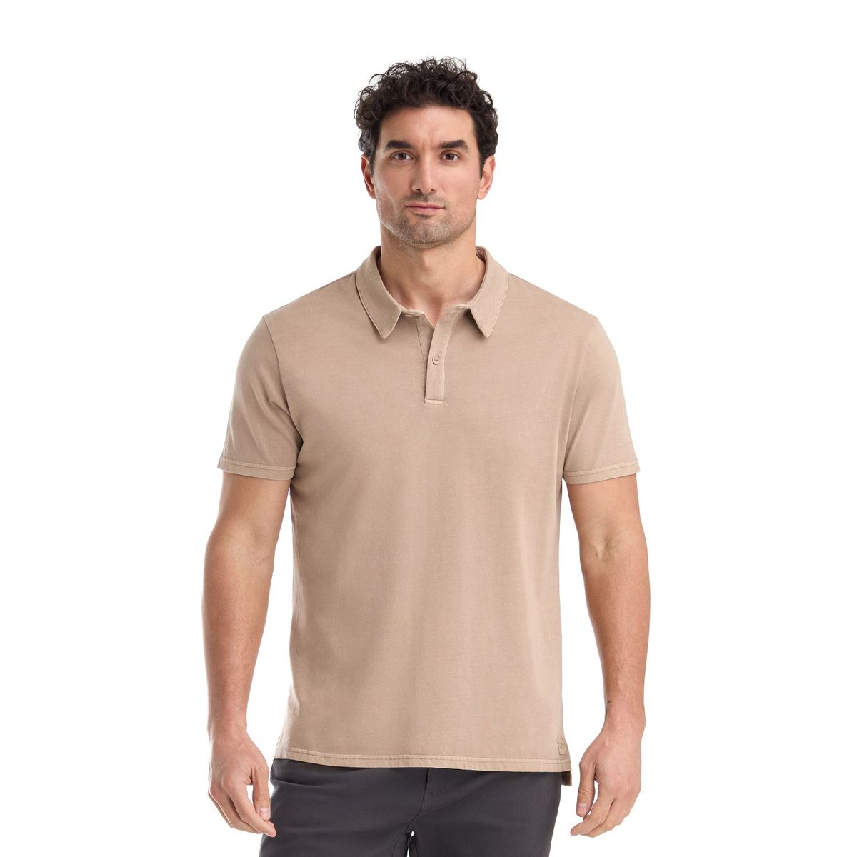 PANAMA JACK - Polera Manga Corta Hombre Beige Panama Jack