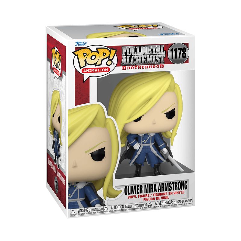 FUNKO - Funko Pop Animation 1178 - Fullmetal Alchemist Olivier Mira