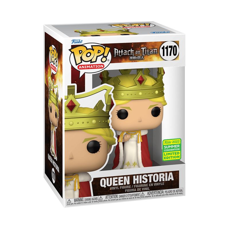 FUNKO - Funko Pop Animation 1170 - Attack on Titan Queen Historia