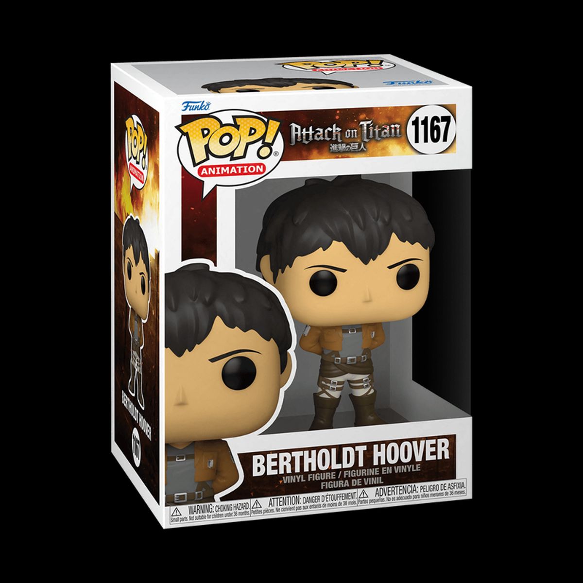 FUNKO - Funko Pop Animation 1167 - Attack on Titan Bertholdt Hoover