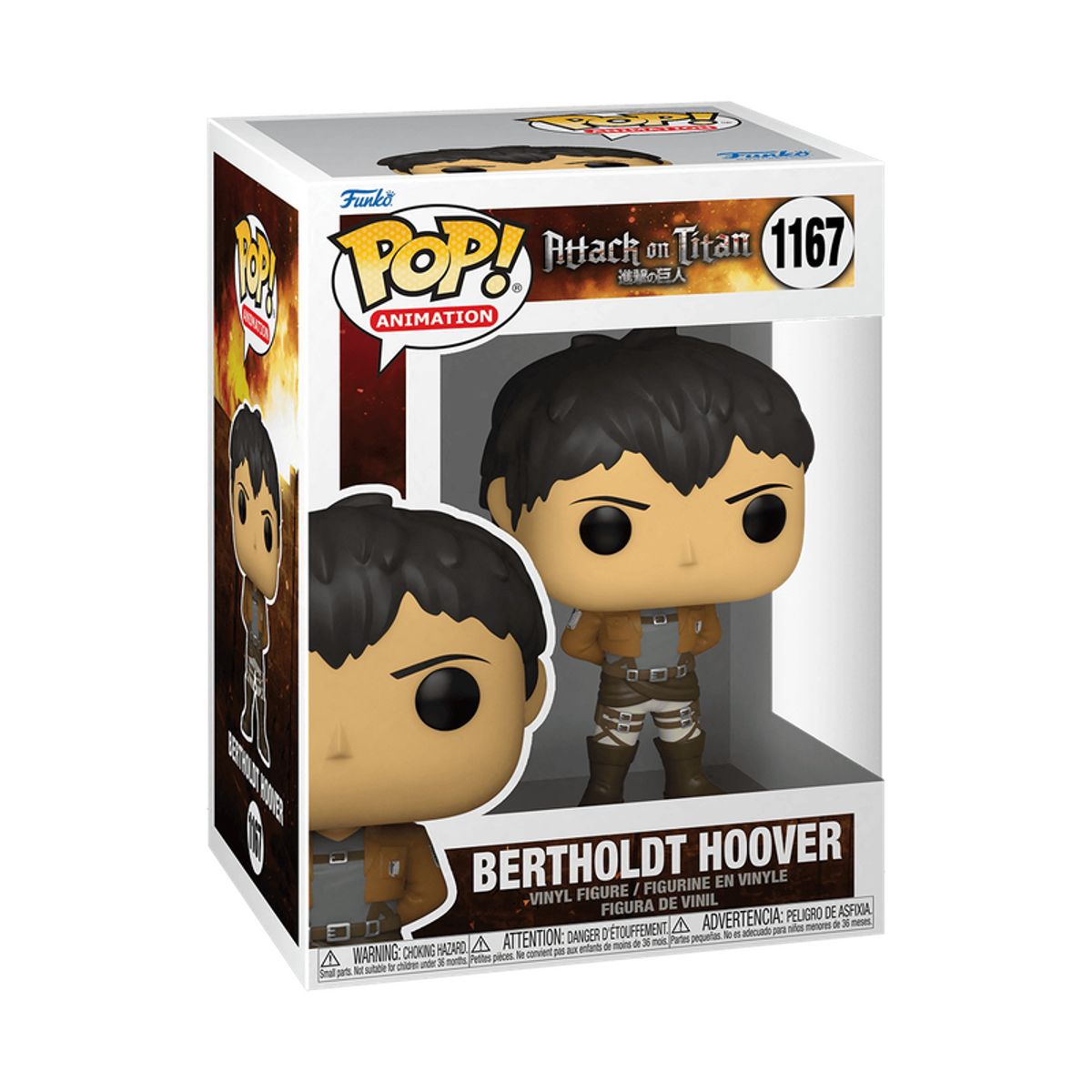 FUNKO - Funko Pop Animation 1167 - Attack on Titan Bertholdt Hoover