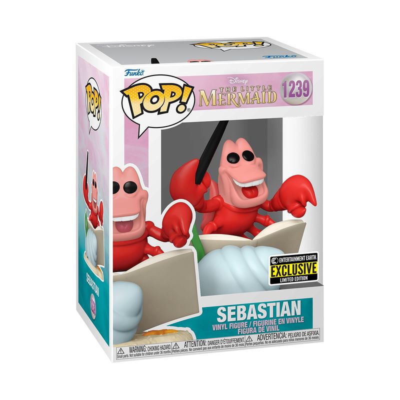 FUNKO - Funko Pop 1239 - The Little Mermaid Sebastian